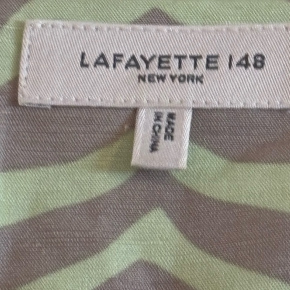 Lafayette 148 New York
Louisa Animal Stripe Silk Blend Dress - Picture 5 of 10